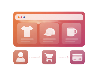 Ecommerce platform illustration