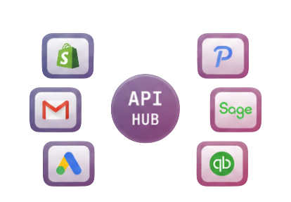 CRM and API integration illustration
